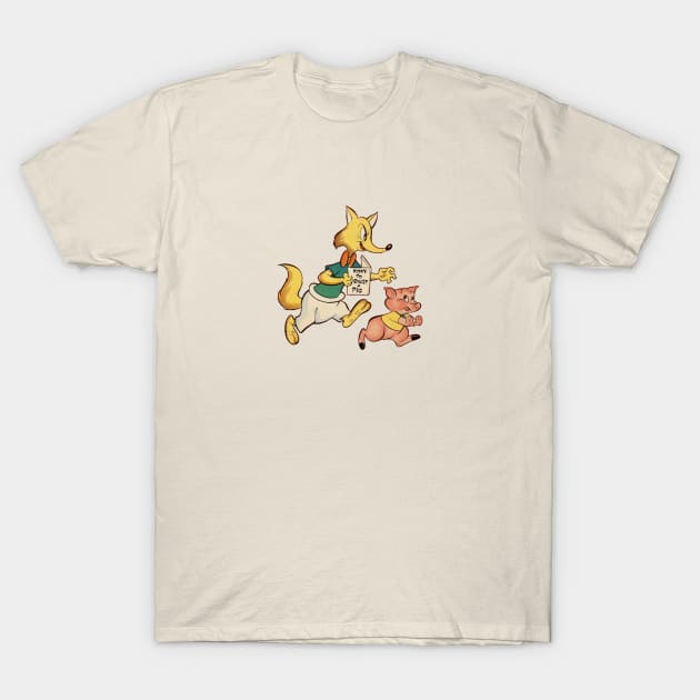 Roast A Pig T-Shirt by CoverTales